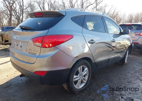 2013 Hyundai Tucson Gls z USA, uszkodzony, nr VIN KMHJU3AC3DU549348